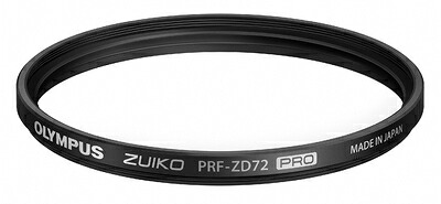 【中古】（新古品・未当て嵌める品） OLYMPUS ZUIKO DIGITAL 防護水漉し 72粍 ZERO上塗り PRF-ZD72 PRO