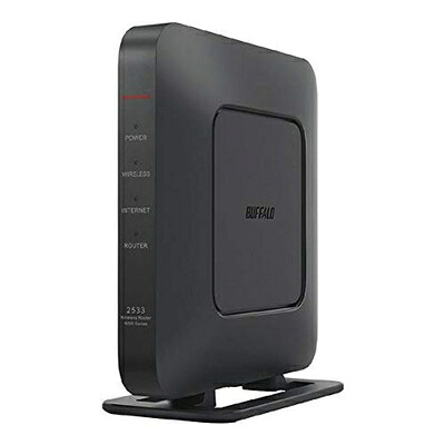 【中古】（新古品・未使用品） BUFFALO 無線LAN親機 11ac/n/a/g/b 1733+800Mbps AirStation ブラック WSR-2533DHPL2-BK