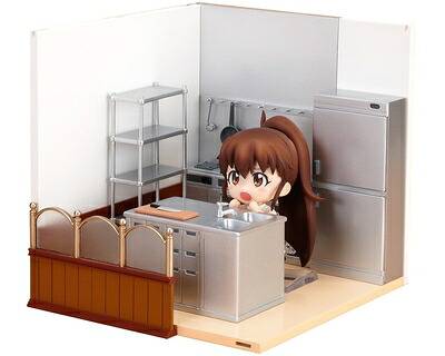 【中古】(新古品・未使用品) ねんどろいどプレイセット#5 ワグナリア B 厨房セット (ノンスケール ABS&PVC塗装済みねんどろいど用ジオラマセット)|Haute Produit