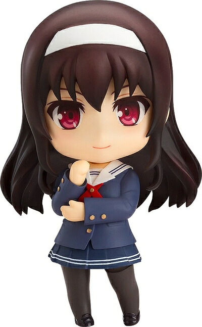 【中古】（新古品・未使用品） ねんどろいど 冴えない彼女の育てかた♭ 霞ヶ丘詩羽 ノンスケール ABS&PVC製 塗装済み可動フィギュア