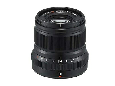 【中古】（新古品・未使用品） 富士フイルム(FUJIFILM) X 交換レンズ フジノン 単焦点 中望遠 コンパクト 50mm F2 防塵防滴耐低温 絞りリング ブラック F XF50MMF2 R WR B
