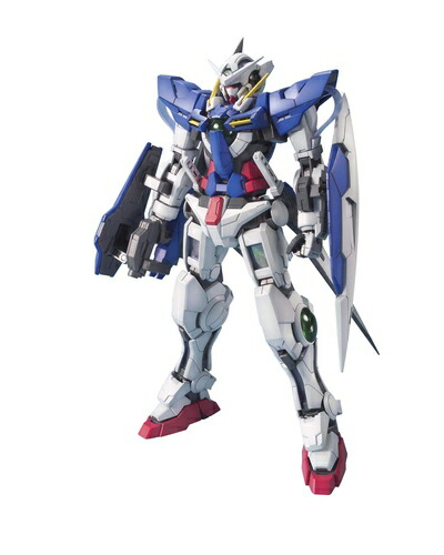 【中古】（新古品・未使用品） BANDAI SPIRITS(バンダイ スピリッツ) MG 機動戦士ガンダム00 ガンダムエクシア 1/100スケール 色分け済みプラモデル