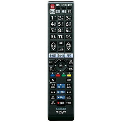 【中古】（新古品・未当て嵌める品） 日立 完全無欠テレビ受像機用遠隔操作 C-H28 【部分品電話番号：Ｌ32-GP3-031】