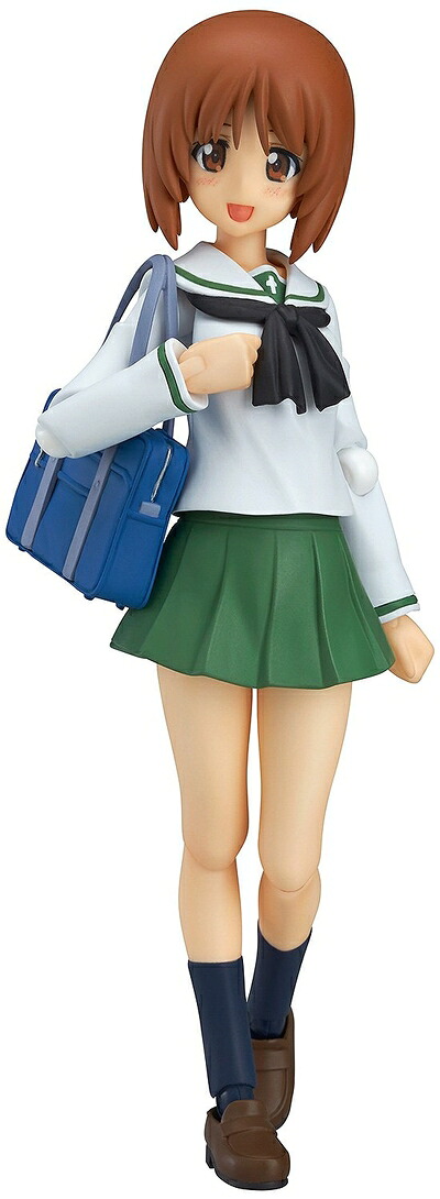 【中古】(新古品・未使用品) figma ガールズ&パンツァー 西住みほ 制服ver. ノンスケール ABS&PVC製 塗装済み可動フィギュア|Haute Produit