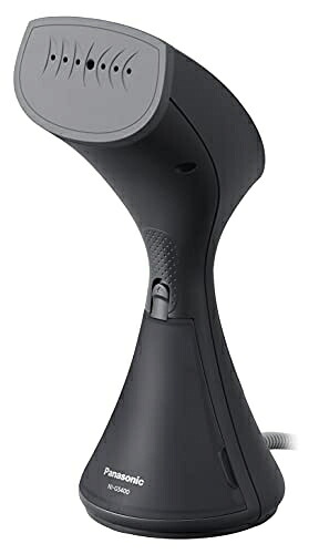 【中古】（新古品・未使用品） パナソニック 衣類スチーマー スチーム専用 大容量タイプ ダークグレー NI-GS400-H