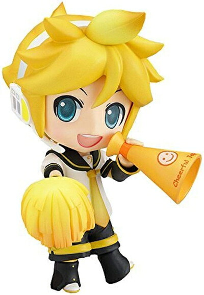 【中古】(新古品・未使用品) ねんどろいど 鏡音レン 応援Ver.(Cheerful JAPAN限定) ノンスケール ABS&PVC製 塗装済み可動フィギュア|Haute Produit