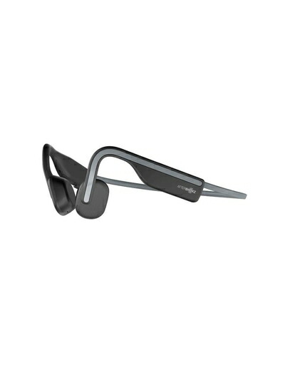 【中古】（新古品・未使用品） Aftershokz OpenMove 骨伝導 ワイヤレス イヤホン アフターショックス Bluetooth マイク付き ブルートゥース スポーツ 防水 防塵 IP55 (Slate Grey)