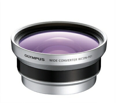 【中古】（新古品・未使用品） OLYMPUS ワイドコンバーターM.ZUIKO DIGITAL 14-42mm F3.5-5.6II R用 WCON-P01