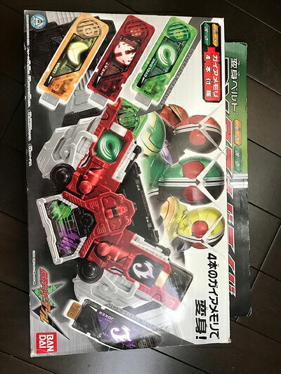 【中古】（新古品・未使用品） 仮面ライダーW 変身ベルト DXダブルドライバー｜Haute Produit 13,692円