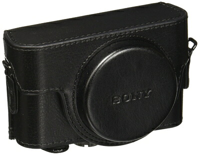 【中古】（新古品・未使用品） SONY(ソニー) デジタルカメラケース ジャケットケース ブラック LCJ-RXF B