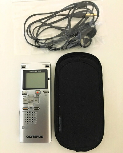 【中古】（新古品・未使用品） OLYMPUS ICレコーダー Voice-Trek SLV シルバー V-62｜Haute Produit