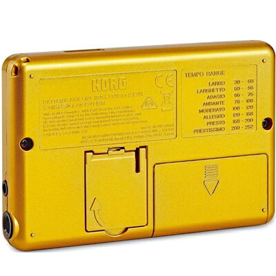 【中古】(新古品・未使用品) KORG チューナー/メトロノーム TM-50 GD ゴールド|Haute Produit