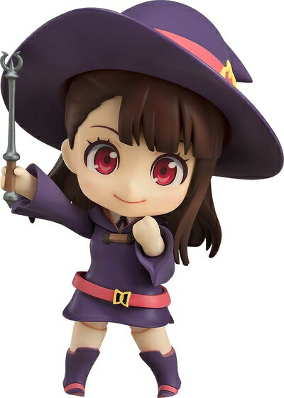 【中古】（新古品・未使用品） ねんどろいど リトルウィッチアカデミア アツコ・カガリ ノンスケール ABS&PVC製 塗装済み可動フィギュア画像