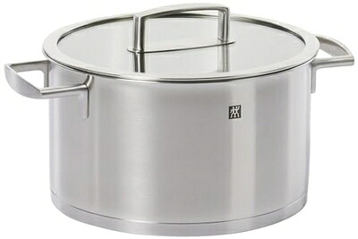 【中古】（新古品・未使用品） ZWILLING ツヴィリング 「 バイタリティ ストックポット 24cm 6L 」ステンレス 深型 両手 寸胴 鍋 底面3層構造 IH対応 食洗器対応【日本正規販売品 】 66463ー240｜Haute Produit
