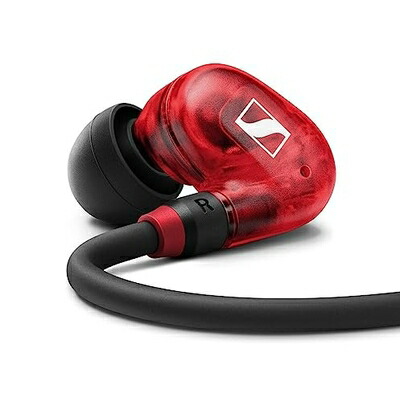 【中古】（新古品・未使用品） ゼンハイザー(Sennheiser) IE 100 PRO RED プロ用モニタリングイヤホン 赤 【国内正規品】 508942 カナル型 有線イヤホン