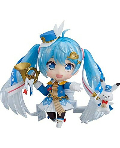 【中古】（新古品・未使用品） グッドスマイルカンパニー(GOOD SMILE COMPANY) ねんどろいど キャラクター・ボーカル・シリーズ01 初音ミク 雪ミク Snow Parade Ver. ノンスケール ABS&PVC製 塗装済み可動フィギュア