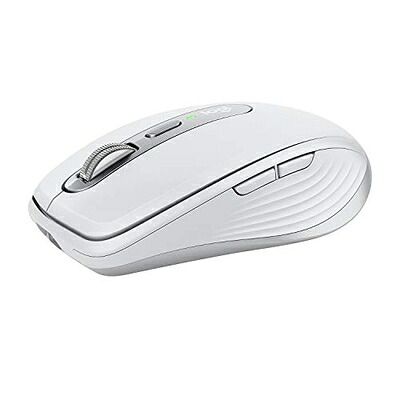 【中古】(新古品・未使用品) ロジクール MX ANYWHERE 3 ワイヤレス モバイルマウス MX1700PG Unifying Bluetooth 高速スクロールホイール 充電式 無線 windows mac chrome iPad OS MX1700 ペイルグレイ 国内正規品
