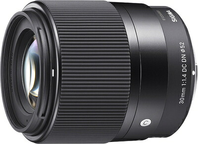 【中古】（新古品・未当て嵌める品） シグマ(Sigma) SIGMA シグマ マイクロフォーサーズ 水晶体 30粍 F1.4 DC DN 単興味の中心 標準尺度 MFT Contemporary 鏡鑑受け答え 専用