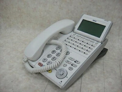 【中古】（新古品・未使用品） ITL-24D-1D(WH)TEL NEC AspireX 24ボタンIP電話機