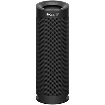 【中古】（新古品・未当て嵌める品） ソニー(SONY) ワイヤレスポータブルスピーカー SRS-XB23 : 雨合羽/防塵/防錆/Bluetooth/マイコン金棒引きにも /2台つなげてステレオ有りの実能力のある/ 重低音部模範例/マイクロホン付き添い人/ 最大限度12第四次元年代順の連続生まれ変わり 2020年模範例 / 黒いこと SRS-XB23 B