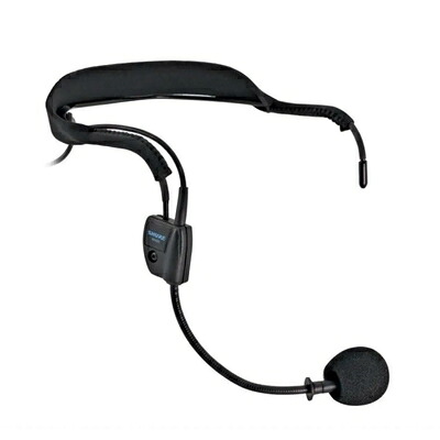 【中古】（新古品・未使用品） SHURE カーディオイド ヘッドウォーン ダイナミック マイクロホン XLRケーブル WH20XLR 【国内正規品】