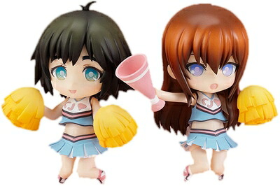 【中古】（新古品・未使用品） ねんどろいど 牧瀬紅莉栖＆椎名まゆり 応援Ver.（Cheerful JAPAN限定）