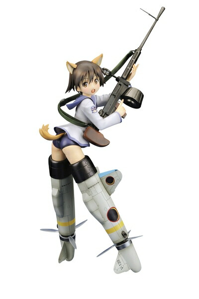 【中古】(新古品・未使用品) ストライクウィッチーズ 宮藤芳佳 (1/8スケールPVC塗装済み完成品)|Haute Produit