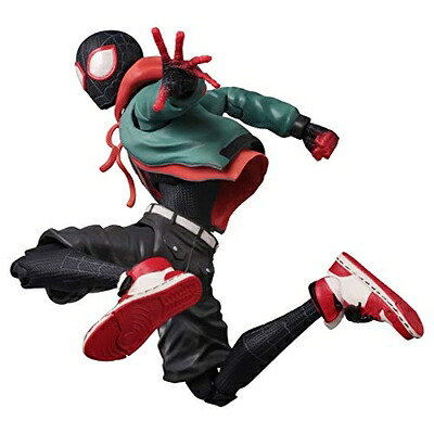 【中古】（新古品・未使用品） 千値練(Sentinel) スパイダーマン：スパイダーバース SVアクション マイルス・モラレス／スパイダーマン（三次再販） ノンスケール ABS＆PVC製 塗装済み完成品 アクションフィギュア