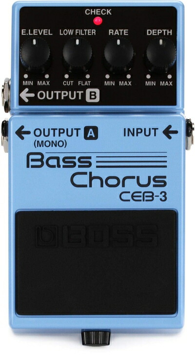 【中古】（新古品・未使用品） BOSS ボス Bass Chorus ベースコーラス CEB-3｜Haute Produit