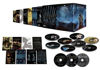 【中古】（新古品・未使用品） ゲーム・オブ・スローンズ(第一章～最終章) DVD コンプリート・シリーズ(40枚組+ボーナス・ディスク3枚付)
