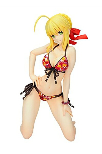 【中古】(新古品・未使用品) Fate/EXTRA セイバーエクストラ 水着Ver. 1/6スケール PVC製 塗装済み完成品フィギュア|Haute Produit