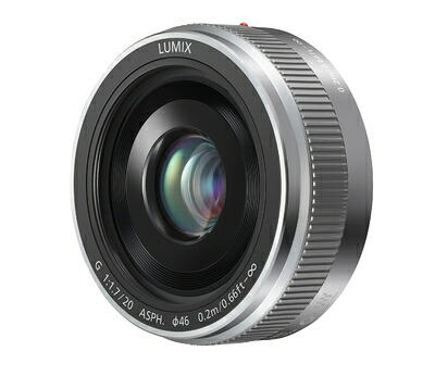 【中古】（新古品・未使用品） パナソニック(Panasonic) 単焦点レンズ マイクロフォーサーズ用 ルミックス G 20mm/F1.7 II ASPH. シルバー H-H020A-S｜Haute Produit