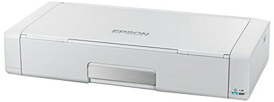 【中古】（新古品・未使用品） EPSON A4モバイルインクジェットプリンター PX-S05W ホワイト 無線 スマートフォンプリント Wi-Fi Direct