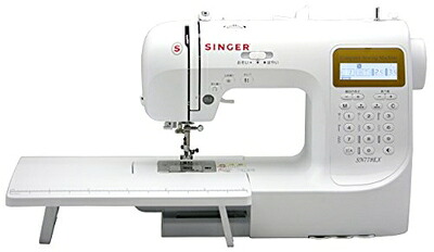 【中古】（新古品・未使用品） SINGER コンピュータミシン(数字・アルファベット・ひらがな縫い可能) SN778EX