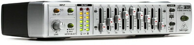 【中古】（新古品・未使用品） Behringer MINIFBQ FBQ800 ウルトラコンパクト 9バンドグラフィックイコライザー FBQ付き