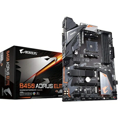 【中古】（新古品・未当て嵌める品） GIGABYTE B450 AORUS ELITE ATX ゲーミングマザーボード [AMD B450手当て仕掛ける積み上げる] MB4624