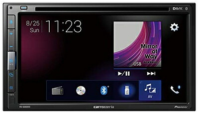 【中古】（新古品・未使用品） Pioneer パイオニア ディスプレイオーディオ FH-6500DVD 6.8インチ 2DIN CD DVD USB Bluetooth iPod iPhone AUX DSP カロッツェリア｜Haute Produit