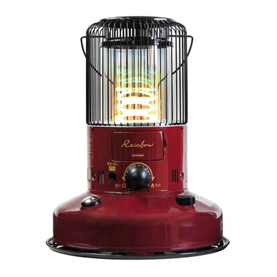 【中古】（新古品・未当て嵌める品） トヨトミ 対流形 原油暖房器 RB-250(R) マルーンレッド/別注色つや (混凝土9畳)