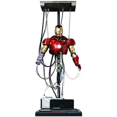 【中古】（新古品・未使用品） ムービー・マスターピース アイアンマン アイアンマン・マーク3(チューンアップ版) 1/6スケール プラスチック製 塗装済み可動フィギュア [並行輸入品]