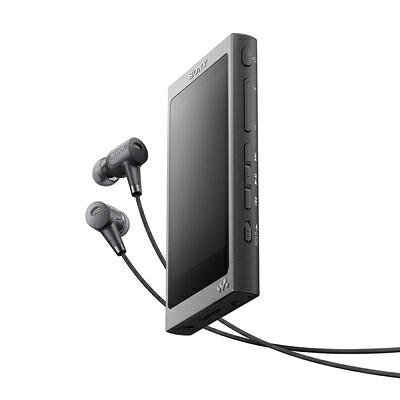 【中古】（新古品・未使用品） ソニー ウォークマン Aシリーズ 16GB NW-A35HN : Bluetooth/microSD/ハイレゾ対応 ノイズキャンセリング機能搭載 ハイレゾ対応イヤホン付属 チャコールブラック NW-A35HN B