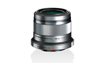 【中古】（新古品・未使用品） OLYMPUS 単焦点レンズ M.ZUIKO DIGITAL 45mm F1.8 シルバー｜Haute Produit