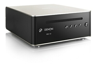 【中古】（新古品・未使用品） デノン Denon DCD-50 CDプレーヤー D/Aコンバーター搭載 MP3/WMAファイル再生対応 プレミアムシルバー DCD-50SP