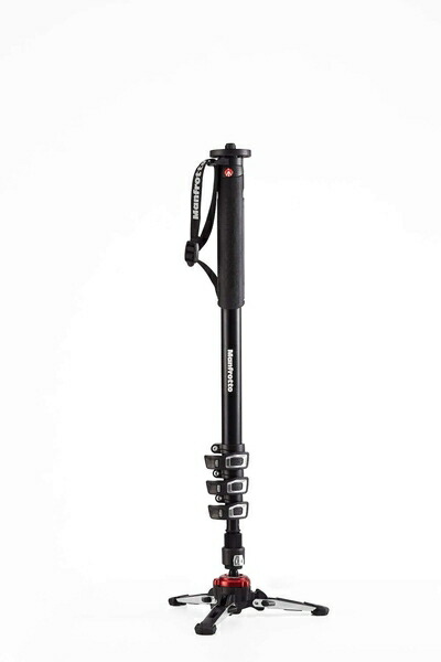 【中古】（新古品・未使用品） Manfrotto 一脚 XPRO フルード ビデオ一脚 アルミニウム4段 MVMXPROA4