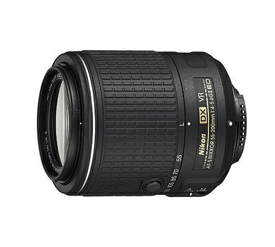 【中古】(新古品・未使用品) Nikon 望遠ズームレンズ AF-S DX VR Zoom Nikkor ED 55-200mm f/4-5.6G ニコンDXフォーマット専用|Haute Produit