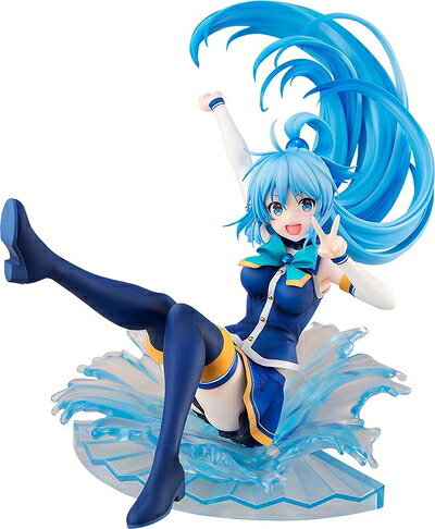 【中古】(新古品・未使用品) この素晴らしい世界に祝福を! アクア スニーカー文庫30周年記念Ver. 1/7スケール PVC製 塗装済み完成品フィギュア|Haute Produit
