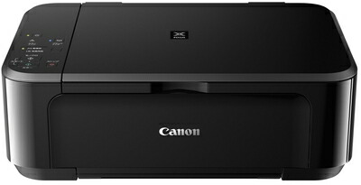 【中古】（新古品・未当て嵌める品） 旧模範例 Canon インクジェット印刷工練りあわせる機 PIXUS MG3630 BK 黒いこと