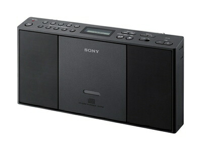 【中古】（新古品・未使用品） ソニー CDラジオ ZS-E30 : FM/AM/ワイドFM対応 ブラック ZS-E30 B