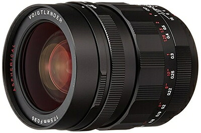【中古】（新古品・未使用品） VoightLander 単焦点レンズ NOKTON 17.5mm F0.95 Micro Four Thirds マイクロフォーサーズ対応 17.5F0.95BK