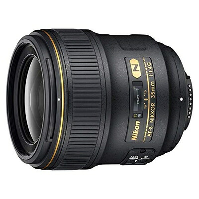 【中古】（新古品・未当て嵌める品） Nikon 単興味の中心水晶体 AF-S NIKKOR 35粍 f/1.4G フルサイズ相応う カメラ用交換レンズ-カメラ・ビデオカメラ・光学機器