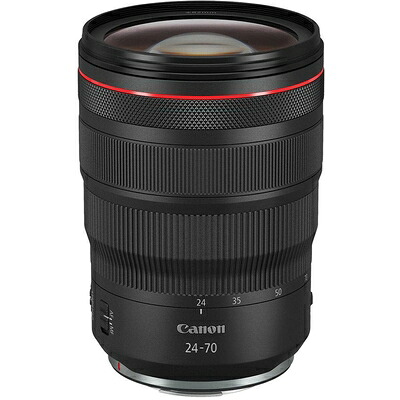 【中古】（新古品・未使用品） CaNn RFレンズ RF24-70mm F2.8 L IS USM ブラック